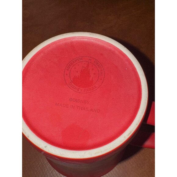Disneyland Resort Red & Blue Ceramic Mug With Mickey Mouse Design - Picture 5 of 7